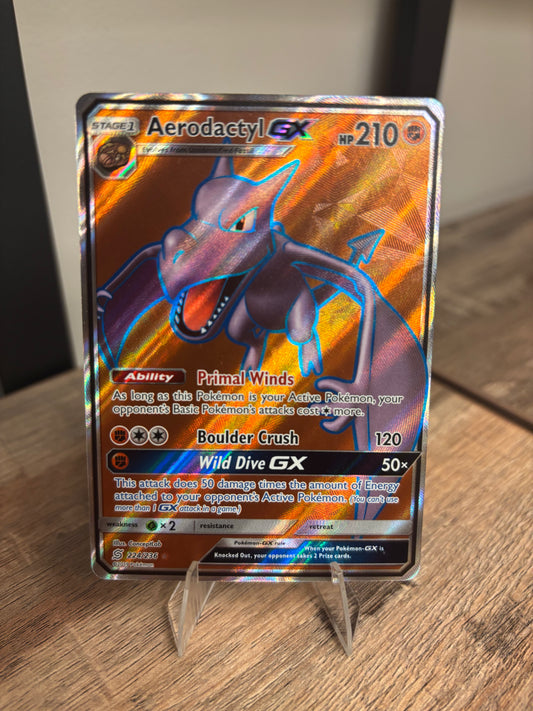 Aerodactyl Unified Minds Ultra Rare 224/236