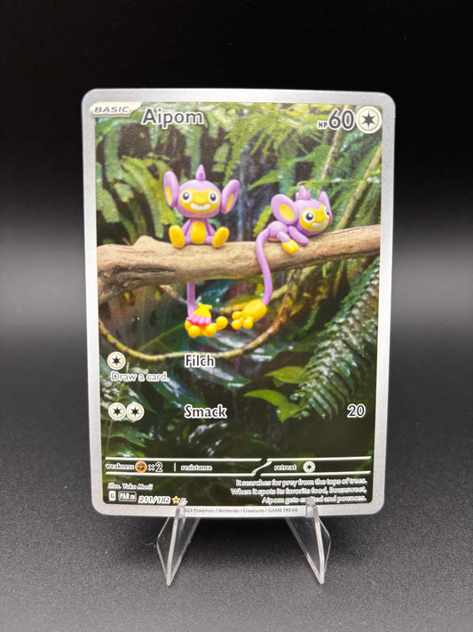Aipom Paradox Rift Illustration Rare 211/182