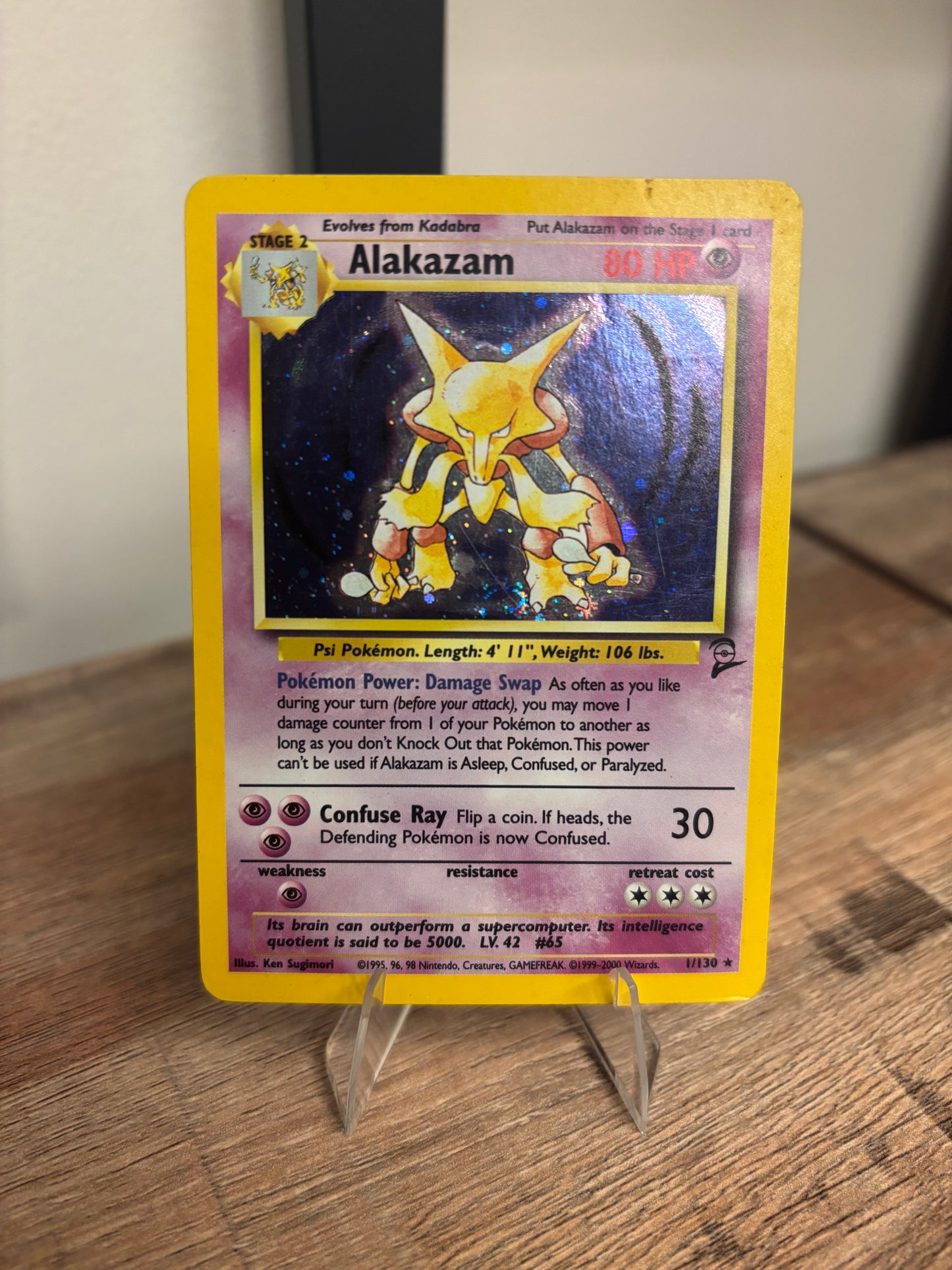 Alakazam Base Set 2 Holo Rare 1
