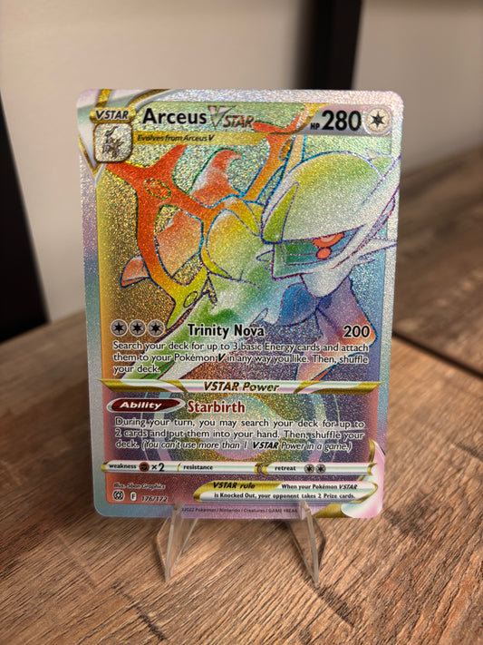 Arceus VSTAR (Secret) Brilliant Stars Ultra Rare 176/172