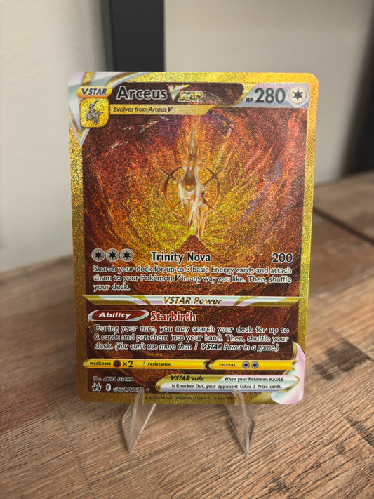 Arceus VSTAR Crown Zenith: Galarian Gallery Secret Rare GG70/GG70
