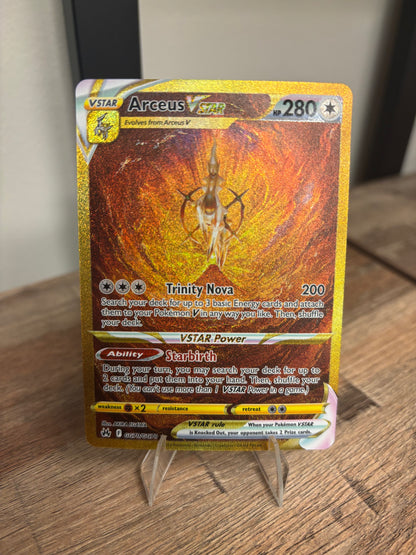 Arceus VSTAR Crown Zenith: Galarian Gallery Secret Rare GG70/GG70