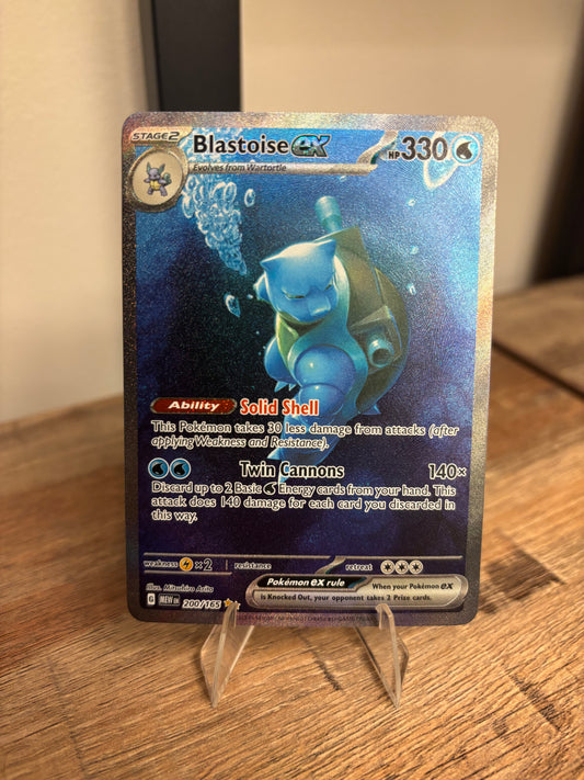 Blastoise ex Scarlet & Violet 151 Special Illustration Rare 200/165