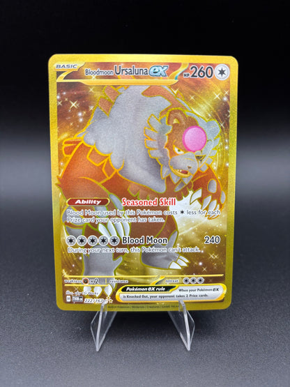 Bloodmoon Ursaluna ex Twilight Masquerade Hyper Rare 222/167