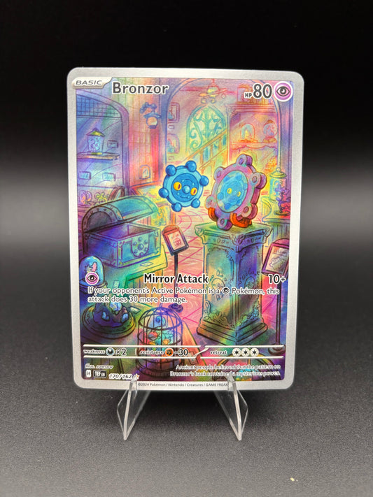 Bronzor Temporal Forces Illustration Rare 170/162