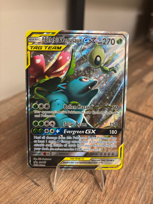 Celebi & Venusaur GX Sun & Moon Promo SM167