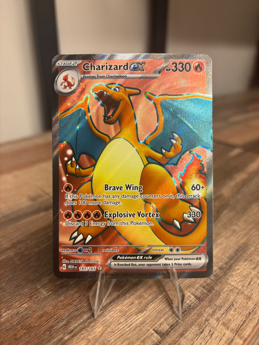 Charizard ex Scarlet & Violet 151 Ultra Rare 183/165