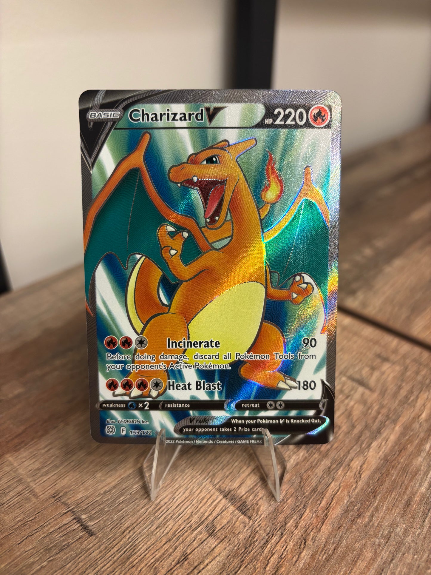 Charizard V (Full Art) Brilliant Stars Ultra Rare 153/172