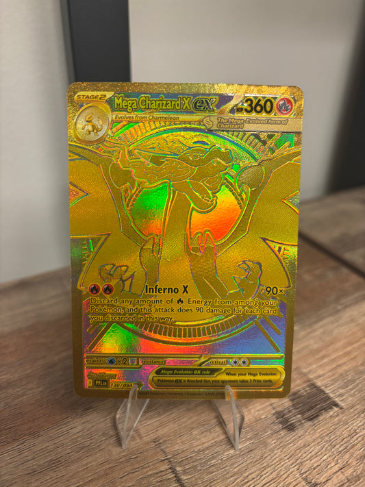 Mega Charizard X ex Phantasmal Flames Mega Hyper Rare 130/094