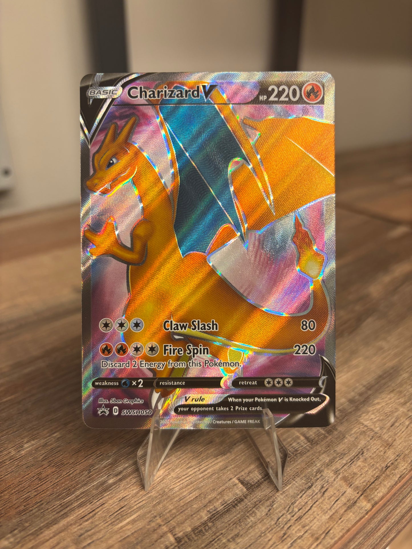 Charizard Sword & Shield Promo SWSH050