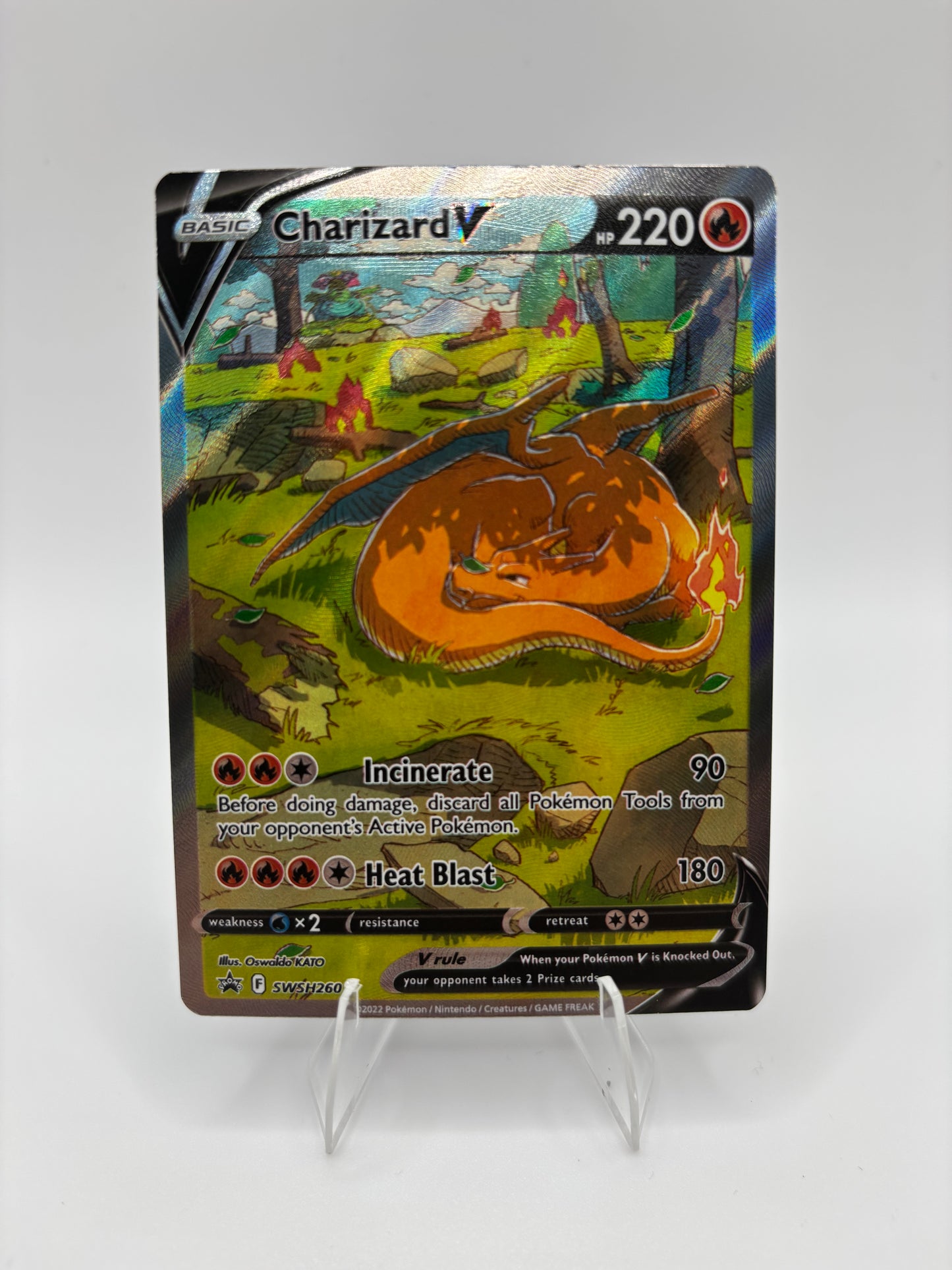 Charizard V Sword & Shield Promo SWSH260