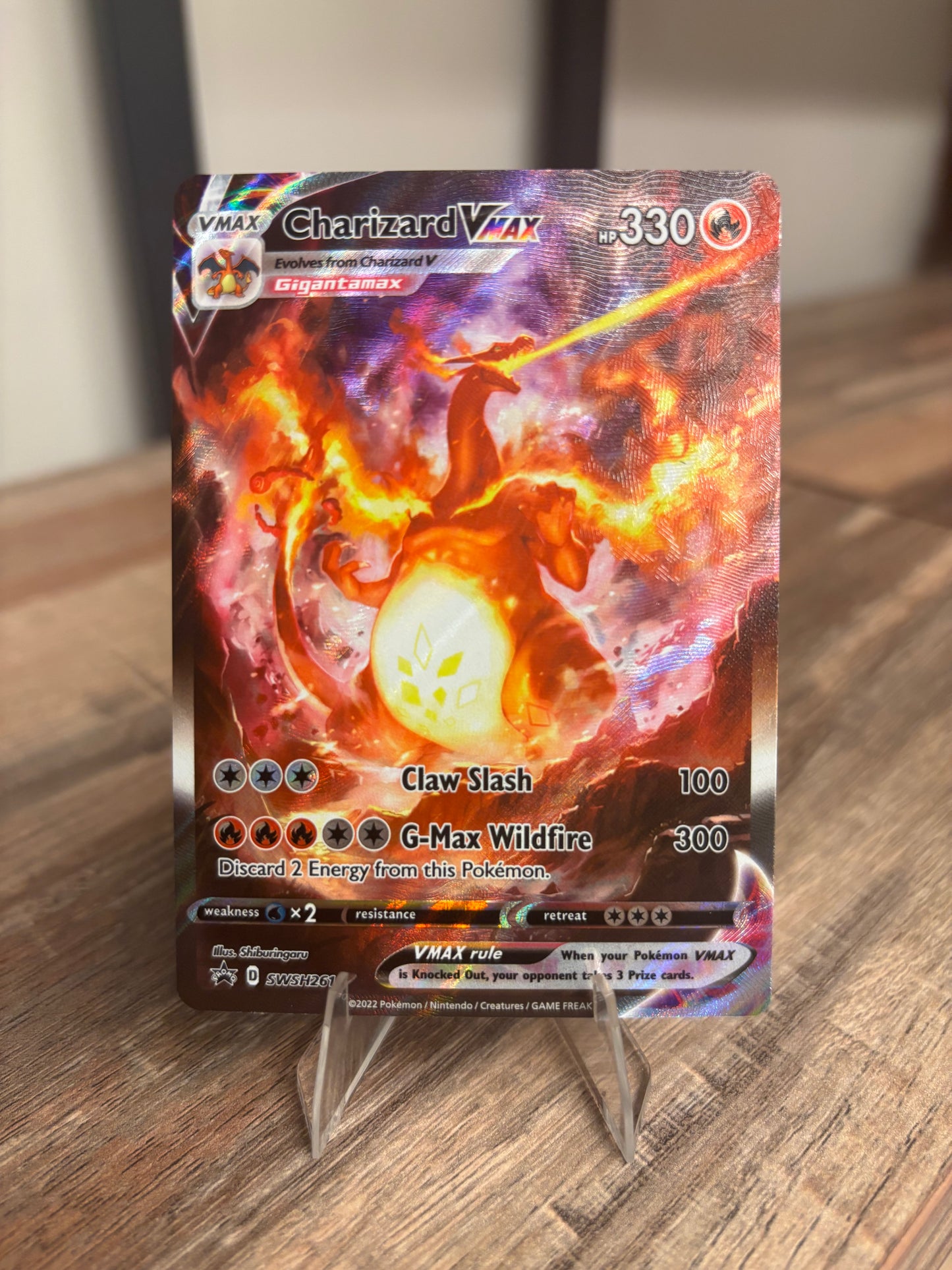 Charizard VMAX Sword & Shield Promo SWSH261