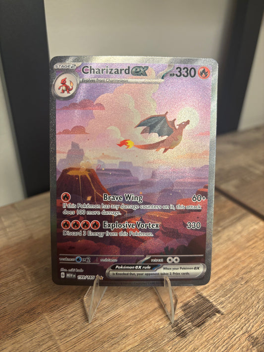 Charizard ex Scarlet & Violet 151 Special Illustration Rare 199/165