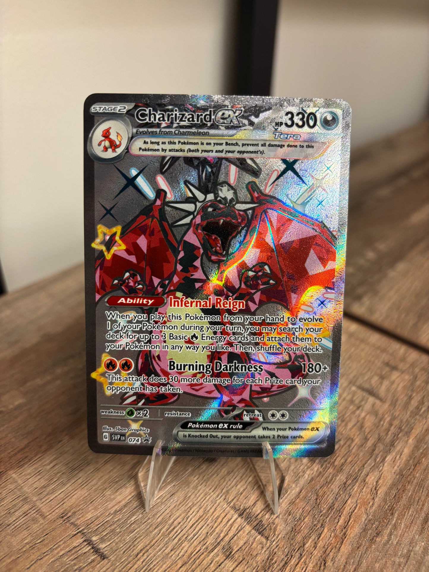 Charizard ex Scarlet & Violet Promo 074