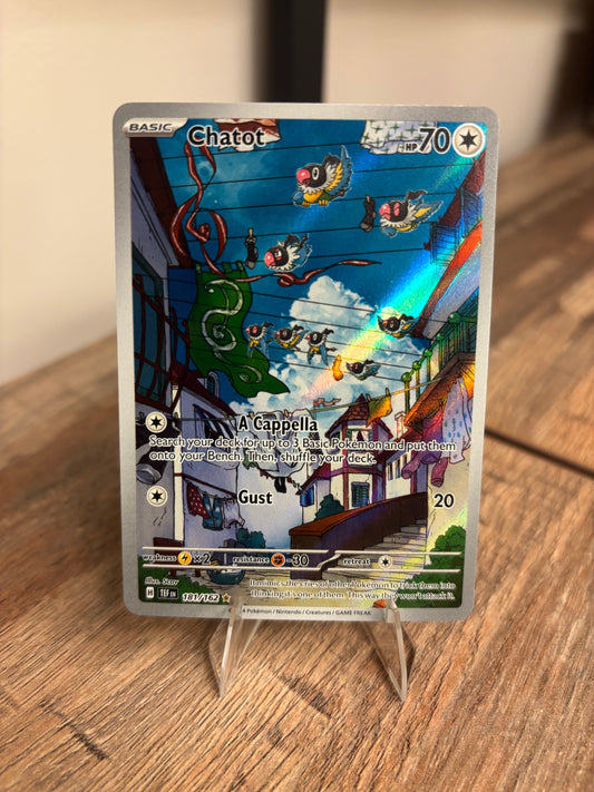 Chatot Temporal Forces Illustration Rare 181/162