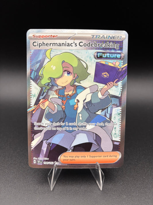 Ciphermaniac's Codebreaking Temporal Forces Ultra Rare 198/162