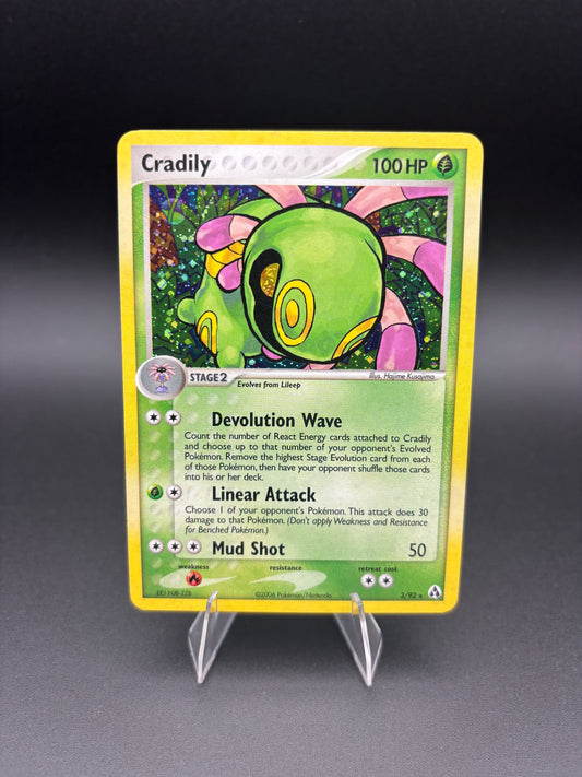 Cradily EX Legend Maker Holo Rare 3