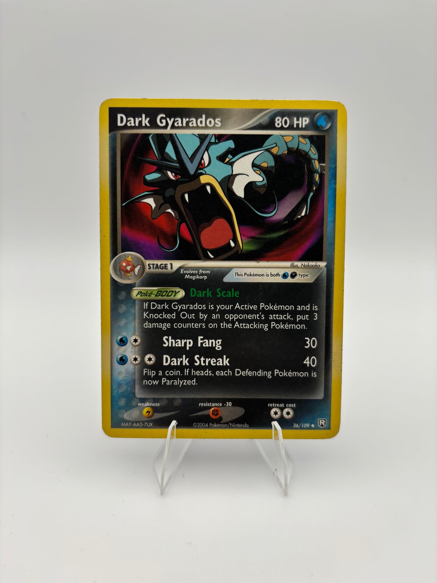 Dark Gyarados EX Team Rocket Returns Uncommon 36