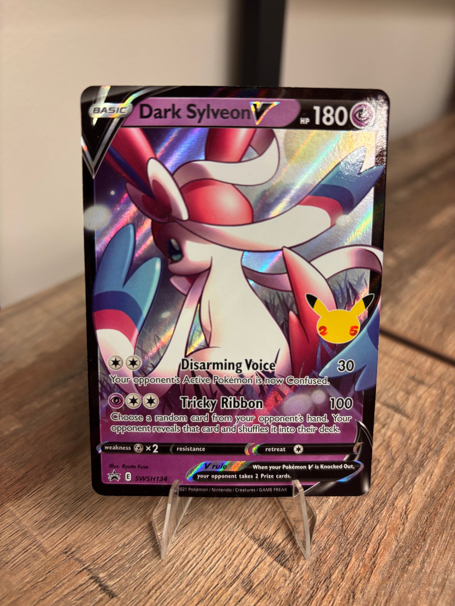 Dark Sylveon V Sword & Shield Promo SWSH134