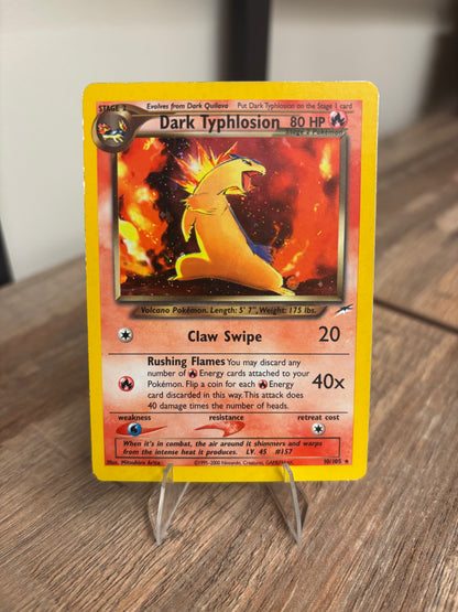 Dark Typhlosion Neo Destiny Holo Rare 10