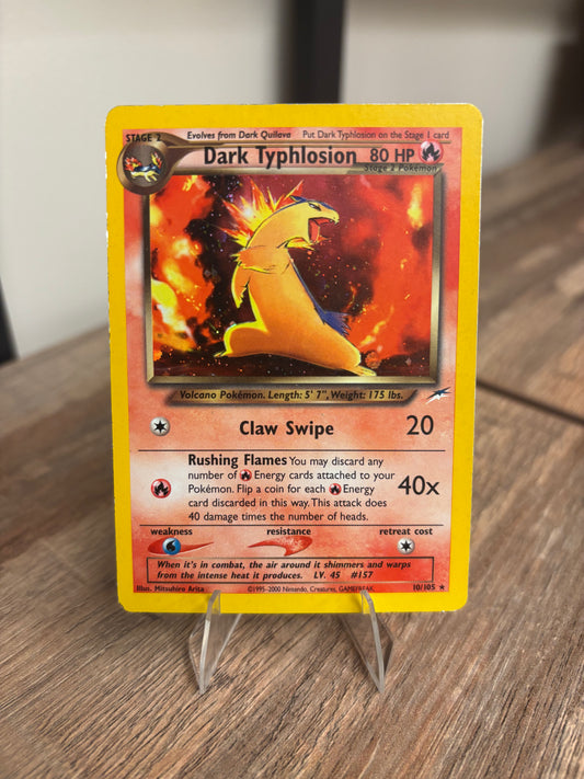 Dark Typhlosion Neo Destiny Holo Rare 10