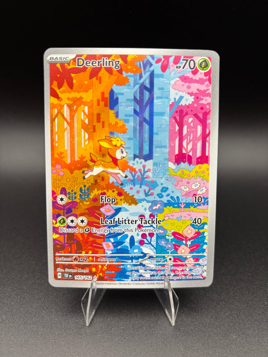 Deerling Temporal Forces Illustration Rare 165/162