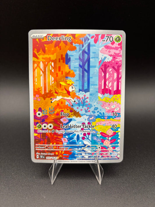 Deerling Temporal Forces Illustration Rare 165/162