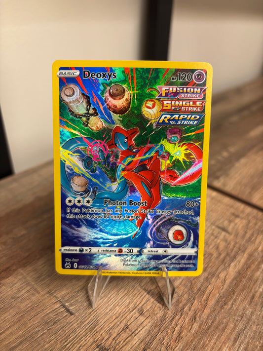 Deoxys Crown Zenith: Galarian Gallery Holo Rare GG12/GG70