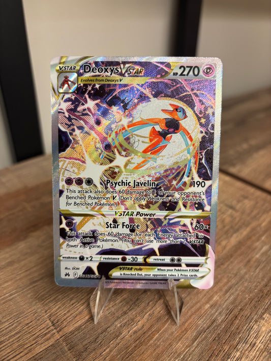 Deoxys VSTAR Crown Zenith: Galarian Gallery Ultra Rare GG46/GG70