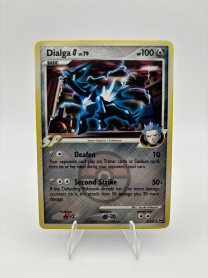 Dialga Platinum Holo Rare 7
