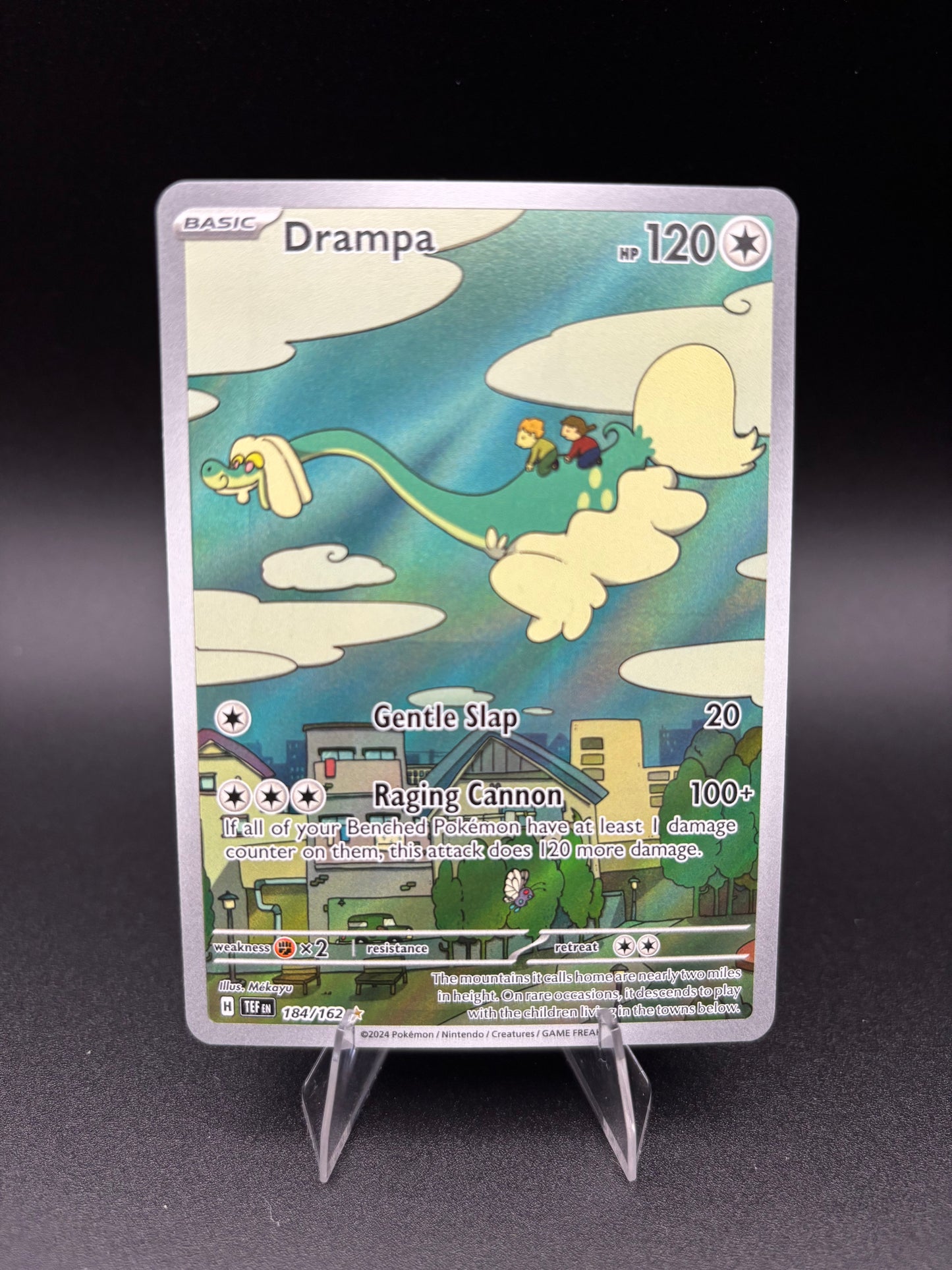 Drampa Temporal Forces Illustration Rare 184/162