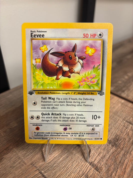 Eevee Jungle 1st Edition 51/64