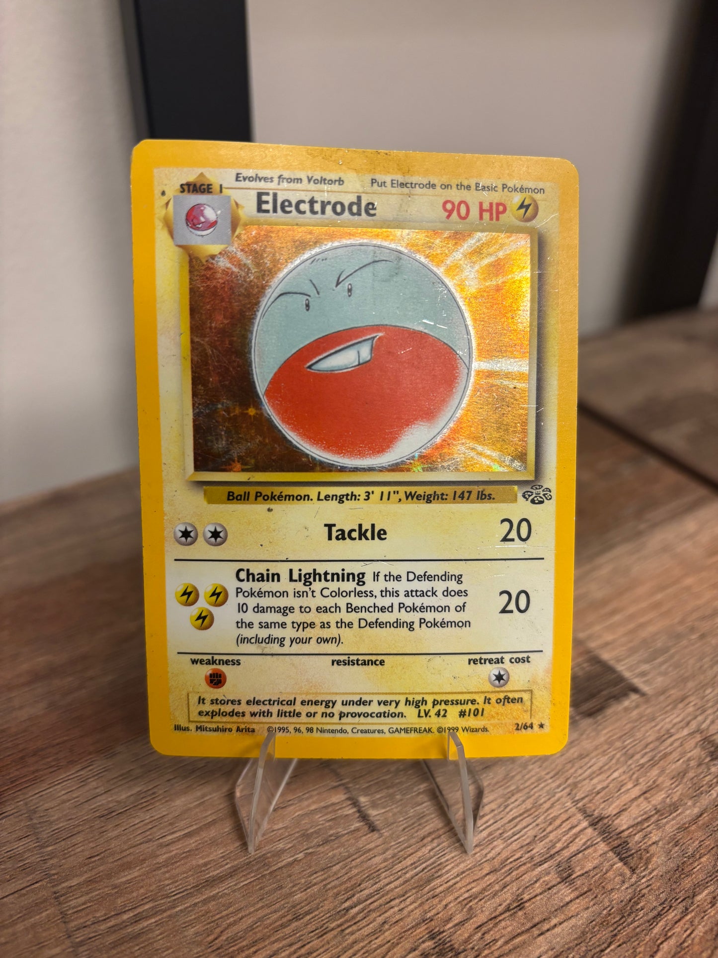 Electrode Jungle Holo Rare 2