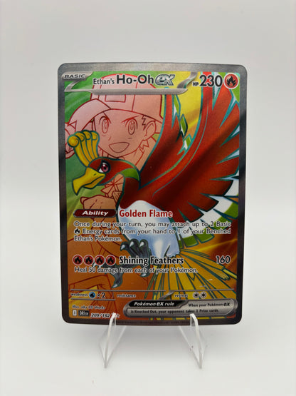 Ethan's Ho-oh ex Destined Rivals Ultra Rare 209/182
