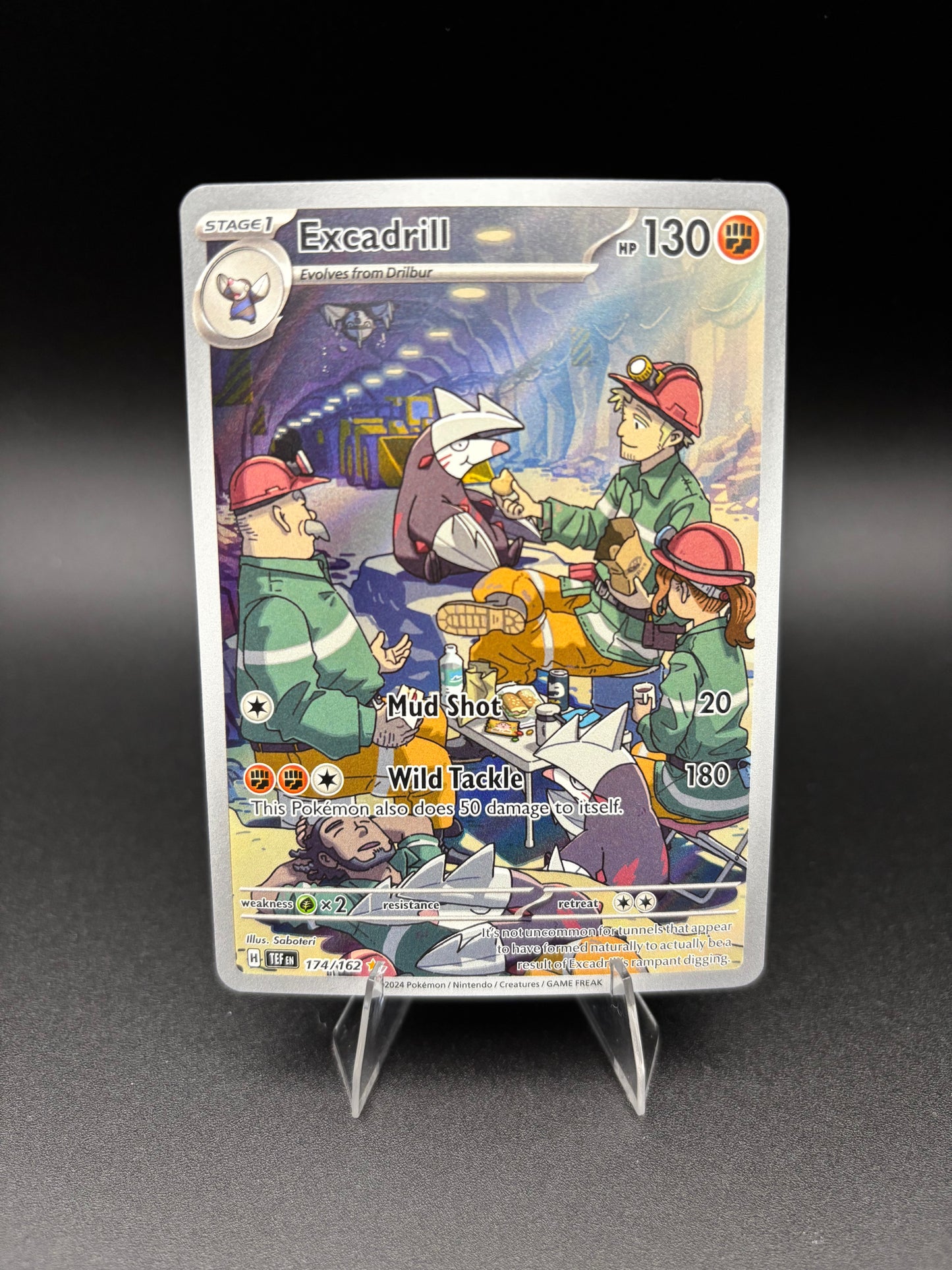 Excadrill Temporal Forces Illustration Rare 174/162