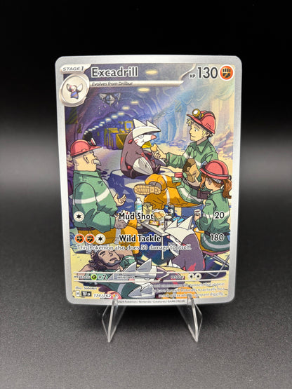 Excadrill Temporal Forces Illustration Rare 174/162