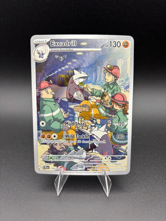 Excadrill Temporal Forces Illustration Rare 174/162