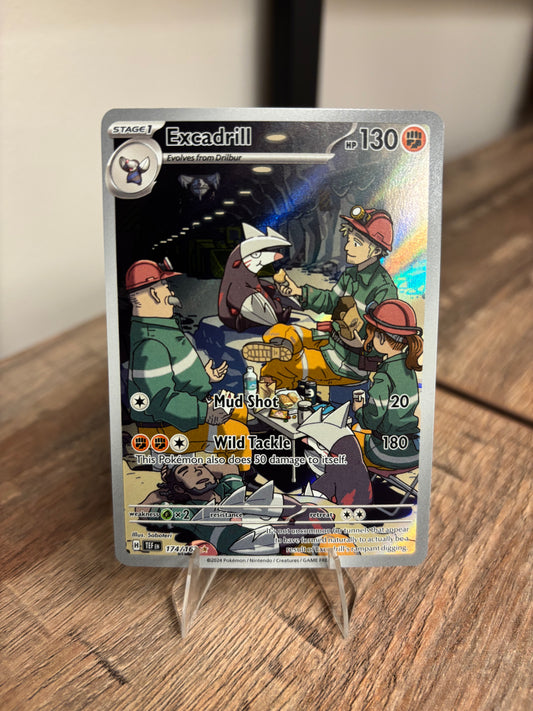 Excadrill Temporal Forces Illustration Rare 174/162