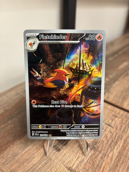 Fletchinder Paldea Evolved Illustration Rare 199/193