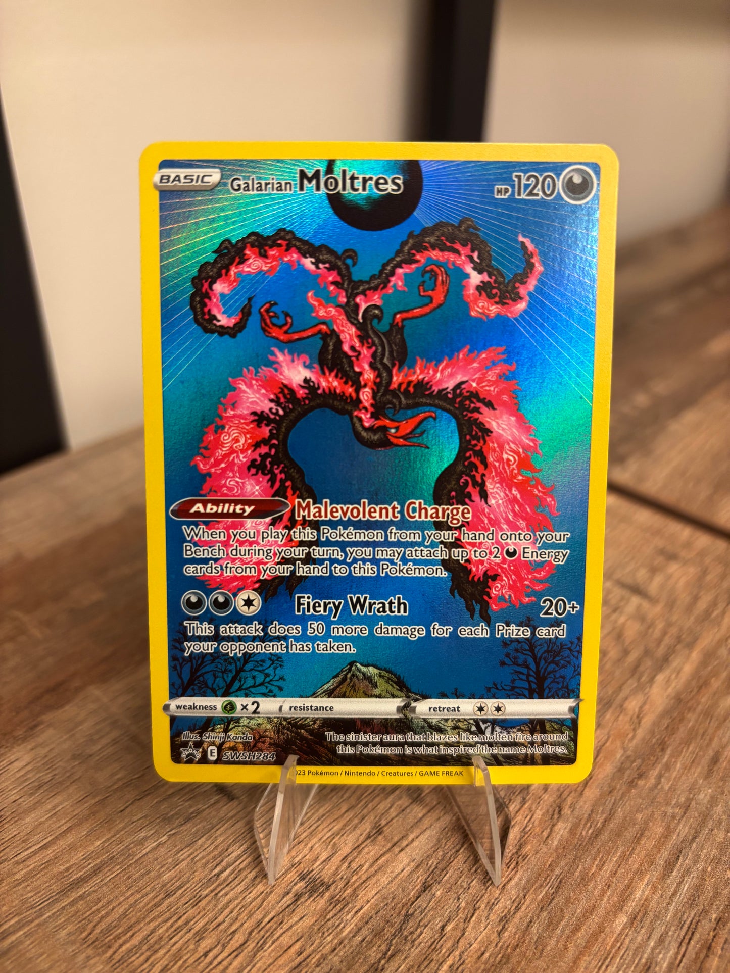 Galarian Moltres Sword & Shield Promo SWSH284
