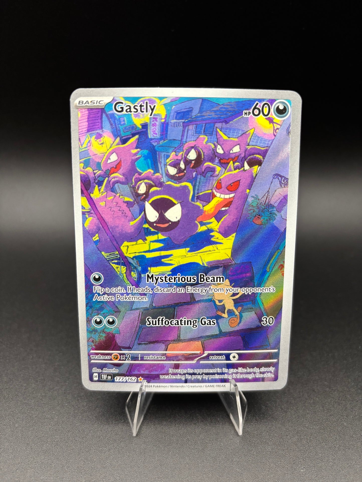 Gastly Temporal Forces Illustration Rare 177/162