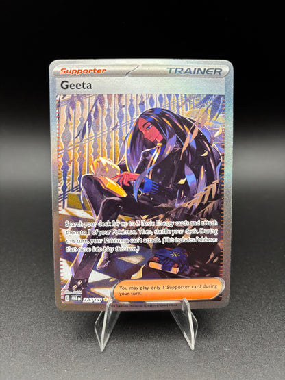 Geeta Obsidian Flames Ultra Rare 218/197
