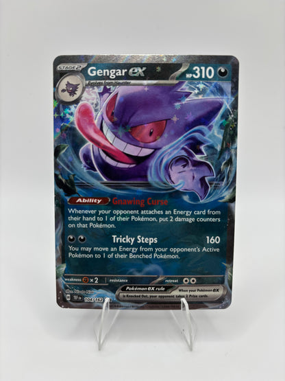 Gengar ex Temporal Forces Double Rare 104/162
