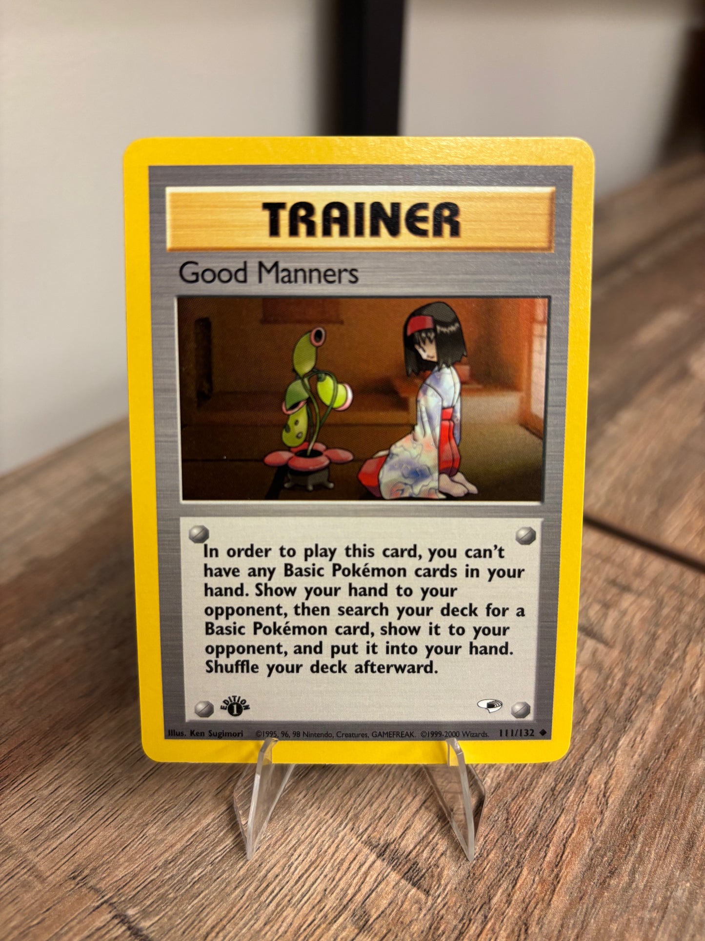 Good Manners Gym Heroes 1st Edition Uncommon 111