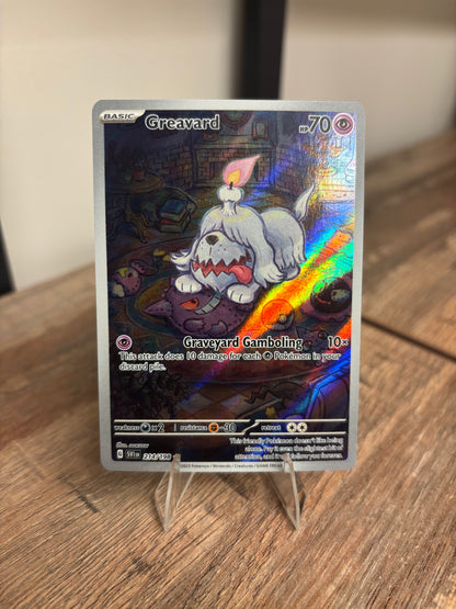Greavard Scarlet & Violet Base Set Illustration Rare 214/198