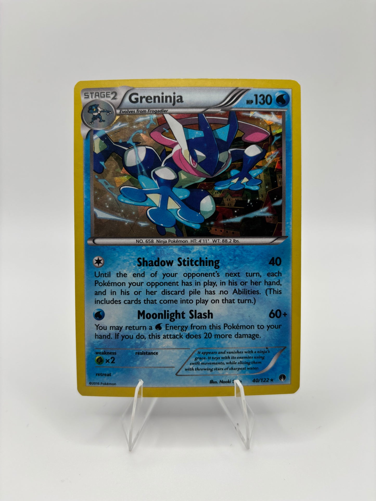 Greninja BREAKpoint Cracked Ice Holo 40