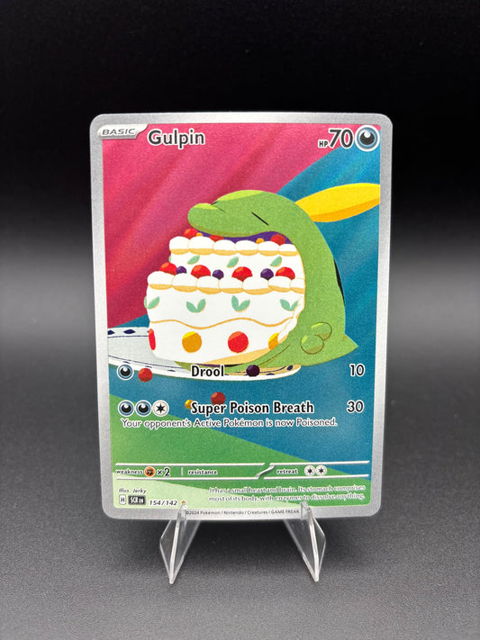 Gulpin Stellar Crown Illustration Rare 152/142