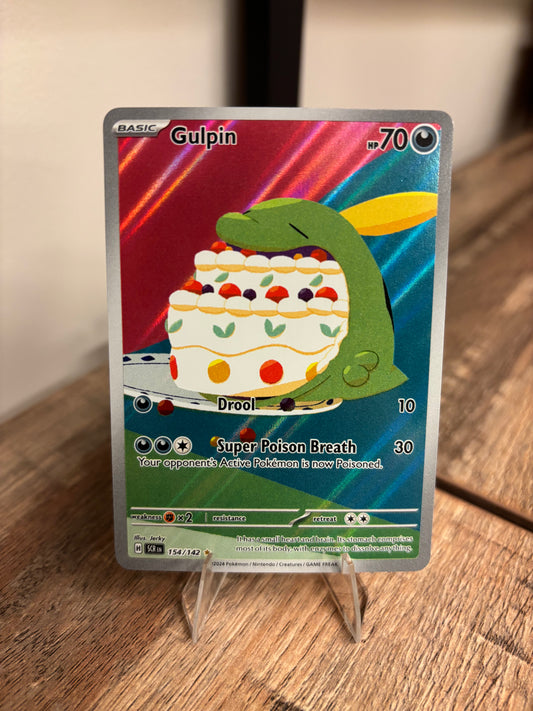 Gulpin Stellar Crown Illustration Rare 154/142