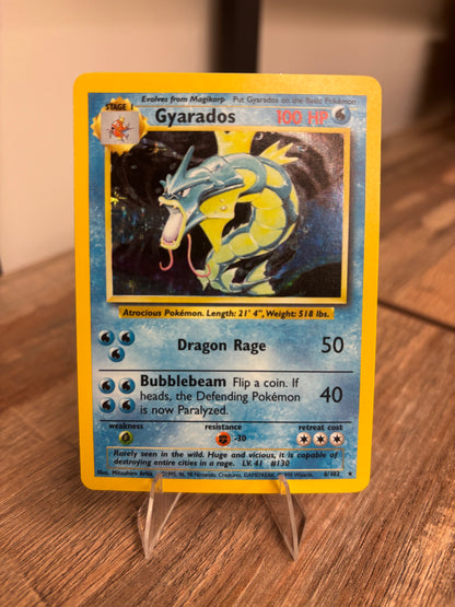 Gyarados Base Set (Unlimited) Holo Rare 6