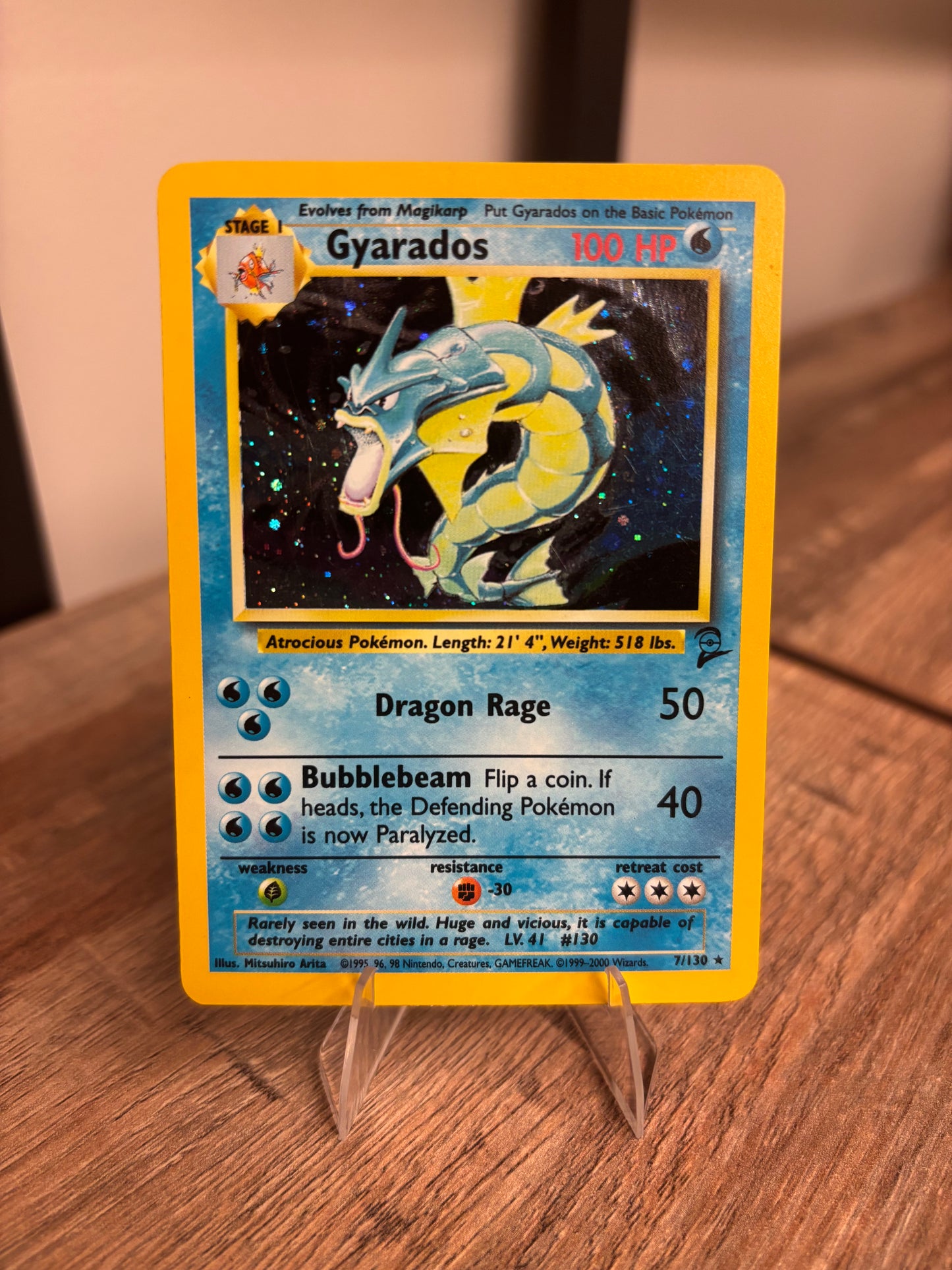 Gyarados Base Set 2 Holo Rare 7